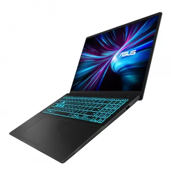 ASUS VivoBook 16 V3607VH Laptop do gier, 16 inch WUXGA 120Hz, Intel Core 7 240H, GeForce RTX 5050, 16GB DDR5, 1TB SSD, Windows 11 Pro, Czarny