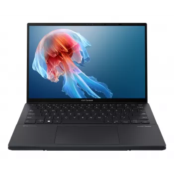 ASUS Zenbook Duo UX8406CA-ISCQL302X Intel Core Ultra 9 285H Hybrid (2-in-1) 35,6 cm (14 inch) Touchscreen WUXGA 32 GB LPDDR5X-SDRAM 1 TB SSD Wi-Fi 7 (802.11be) Windows 11 Pro Inkwell Grey