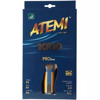 Atemi 1000 Pro Wklęsła Rakietka do Tenisa Stołowego