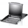 ATEN CL5708M-IT 8-portowy przełącznik KVMP z ekranem LCD 17 inch i włoską klawiaturą