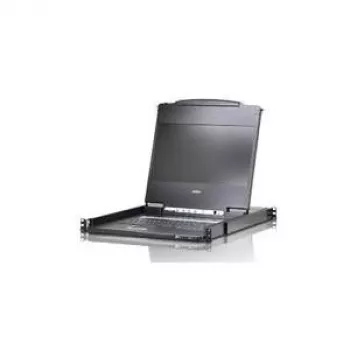 ATEN CL6700MW 1U 17-calowa konsola KVM Full HD DVI LCD - Czarny CL6700MW-AT-XG-2XK06DNG
