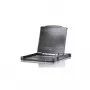 ATEN CL6700MW 1U 17-calowa konsola KVM Full HD DVI LCD - Czarny CL6700MW-AT-XG-2XK06DNG