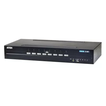 ATEN CS1148DP 8-portowy przełącznik KVM USB Dual DisplayPort – 4K, audio i hub USB