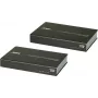 ATEN VE813A HDBaseT HDMI USB 2.0 RS-232 Ethernet Audio Extender Kit (Transmitter & Receiver) do 100 m, 4K@30Hz, HDCP 2.2, PoH, Metal