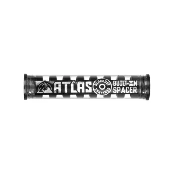 Atlas Blackout Bearings ABEC 9 Łożyska do Deskorolki (8 szt.) z Dystansami i Podkładkami