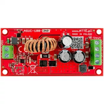 ATTE ASUC-100-240-OF 100W Pure Sine Wave Inverter 24V DC to 230V AC