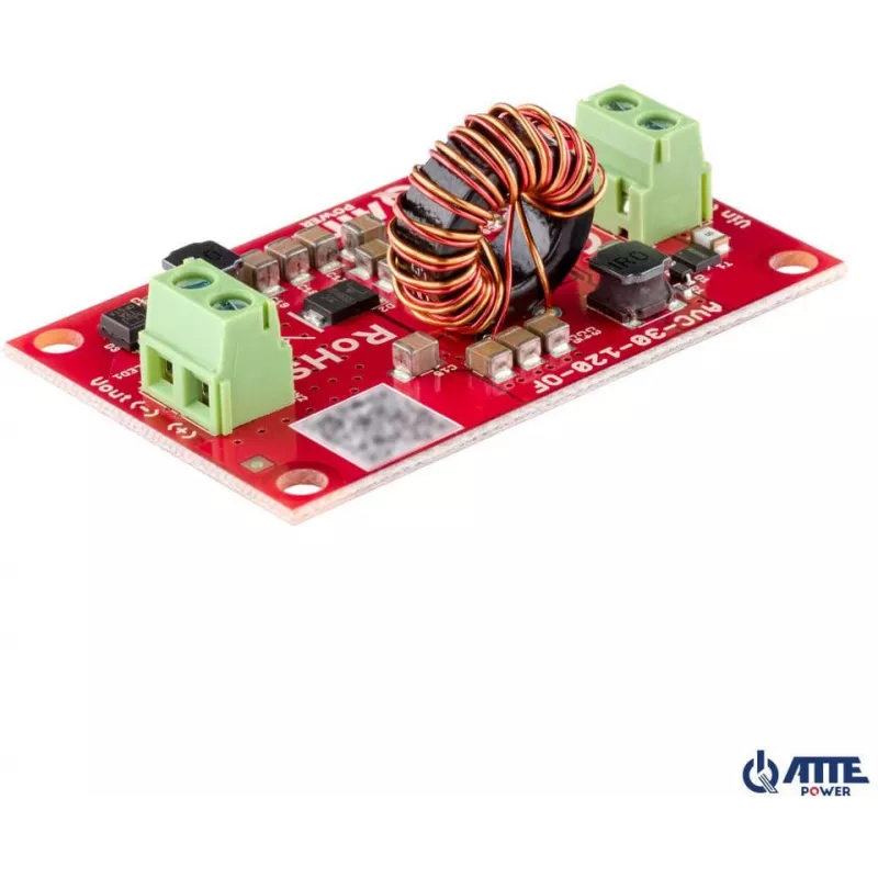 ATTE DC/DC Inverter AVC-30-120-OF 24V na 12V 30A 360W Step-Down Converter