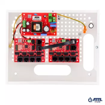 ATTE IP-9-11-E Zestaw do 9 kamer IP PoE Switch 9P+1UP