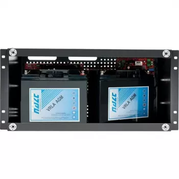 ATTE IPUPS-8-20-R5U0 10-portowy przełącznik PoE do montażu w szafie rack z 8 portami PoE i 2 portami uplink Gigabit, budżet 120W