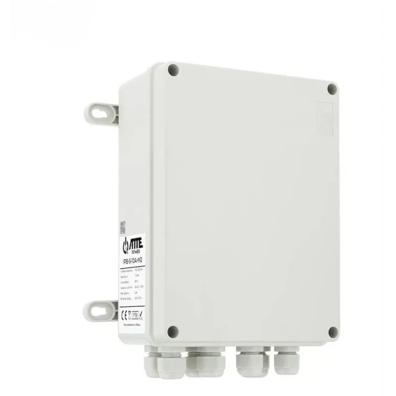 ATTE PoE Switch IPB-5-10A-M2 5-Port Niezarządzalny Przemysłowy Szyna DIN/Montaż naścienny