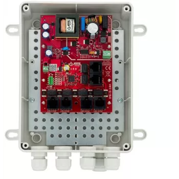 ATTE PoE Switch IPB-5-10A-M2 5-Port Niezarządzalny Przemysłowy Szyna DIN/Montaż naścienny