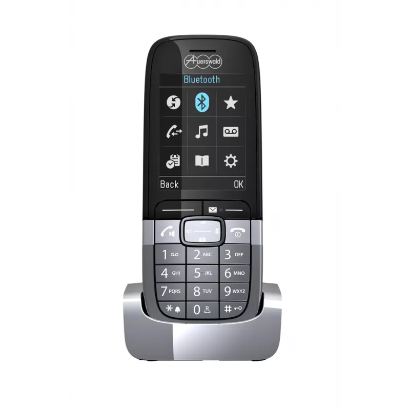 Auerswald COMfortel M-725 DECT IP Stacja Bazowa, Tytanowy Szary (90246)