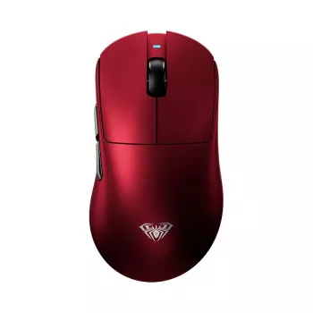 AULA SC900 Pro Red Mouse - Tri-Mode Wireless Gaming Mouse z sensorem PAW3395, 26000 DPI, RGB, 75g