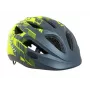 Kask rowerowy dziecięcy Author Flash Inmold X8 - szary/żółty, 47-51 cm