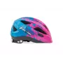 Author Kask Star Rider Inmold 51-55cm (Różowo-neonowy/Niebieski)