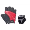 Author Lady Comfort Gel Short Finger Cycling Gloves – Women's, Size L, Red/Black