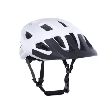 Kask rowerowy Author Vento InMold LED USB 58-61 cm (Srebrny/Biały)