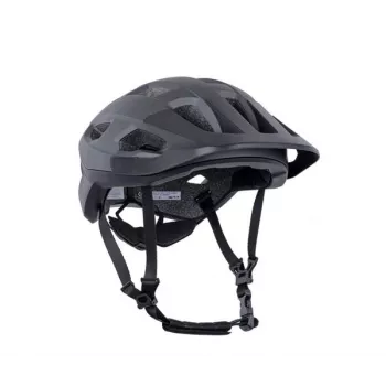 Kask rowerowy Author Vento InMold LED USB, szary/czarny, 52-55 cm