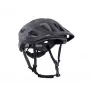 Kask rowerowy Author Vento InMold LED USB, szary/czarny, 52-55 cm