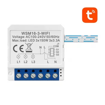 AVATTO WSM16-W3 Moduł Przełącznika Inteligentnego WiFi Tuya