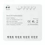 AVATTO WSMD-4 250V Moduł inteligentnego przełącznika 1-obwodowy, bez przewodu neutralnego, WiFi 2.4GHz, Tuya Smart, kompatybilny z Alexa i Google Home, 10A/2200W