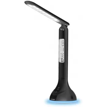 Avide ABLDLRGB-CALENDAR-4W-BL Lampa stołowa LED z kalendarzem RGB, czarna, 4W, 250lm