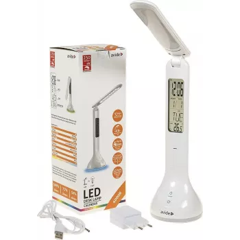 Lampa biurkowa LED Avide RGB Kalendarz Biała 4W 250lm