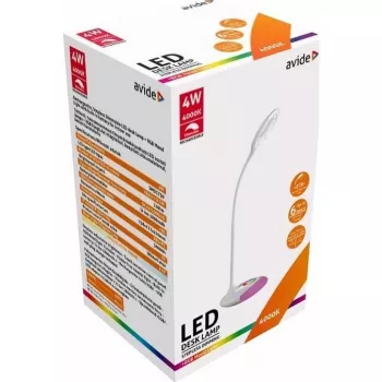 Avide LED Table Lamp RGB White 4W 250lm