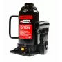 AWTOOLS 12-tonowy podnośnik hydrauliczny butelkowy, zakres podnoszenia 217-405 mm, stal wytrzymała, czerwono-czarny
