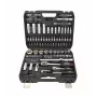 Zestaw nasadek i kluczy AWTOOLS 144-częściowy 1/2 inch i 1/4 inch Black Line