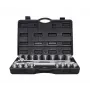Zestaw nasadek AWTOOLS 21-częściowy, 3/4 inch napęd, 12-punktowy, metryczny, z grzechotką i walizką