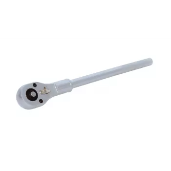 AWTOOLS Grzechotka rewersyjna 3/4 cala 24-zębowa z szybkim zwalnianiem, stal chromowo-wanadowa, ergonomiczna rękojeść dwumateriałowa, długość 495 mm, DIN 3122