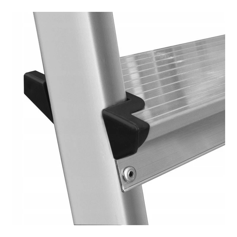 Drabina aluminiowa wolnostojąca AWTOOLS, 6 stopni, 125 kg