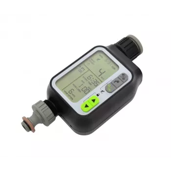 AWTOOLS Automatyczny sterownik nawadniania z wyświetlaczem LCD, 1 strefa, przyłącze G1 inch, zasilany bateryjnie