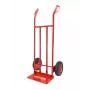 AWTOOLS AW Wózek magazynowy 2 koła 200kg Wózek ręczny z oponami pneumatycznymi, stalowa rama, niebieski/czarny