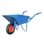 AWTOOLS AW00032 Wózek ogrodowy / Taczka - nośność 200 kg, 100 L, ocynkowana stalowa skrzynia, koła pneumatyczne