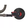 AWTOOLS AW10311BL Pneumatyczny mimośrodowy szlifierka oscylacyjna 150 mm 6 cali Szlifierka powietrzna z rzepem, tylnym wylotem, wbudowanym regulatorem, 10 000 obr./min, 90 PSI, w zestawie worek na pył i klucz