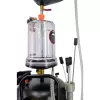 AWTOOLS AW10415BL Ręczna pompa obrotowa do oleju do beczek 200L, 20 L/min, żeliwo, teleskopowa rura ssąca, 2 inch BSP