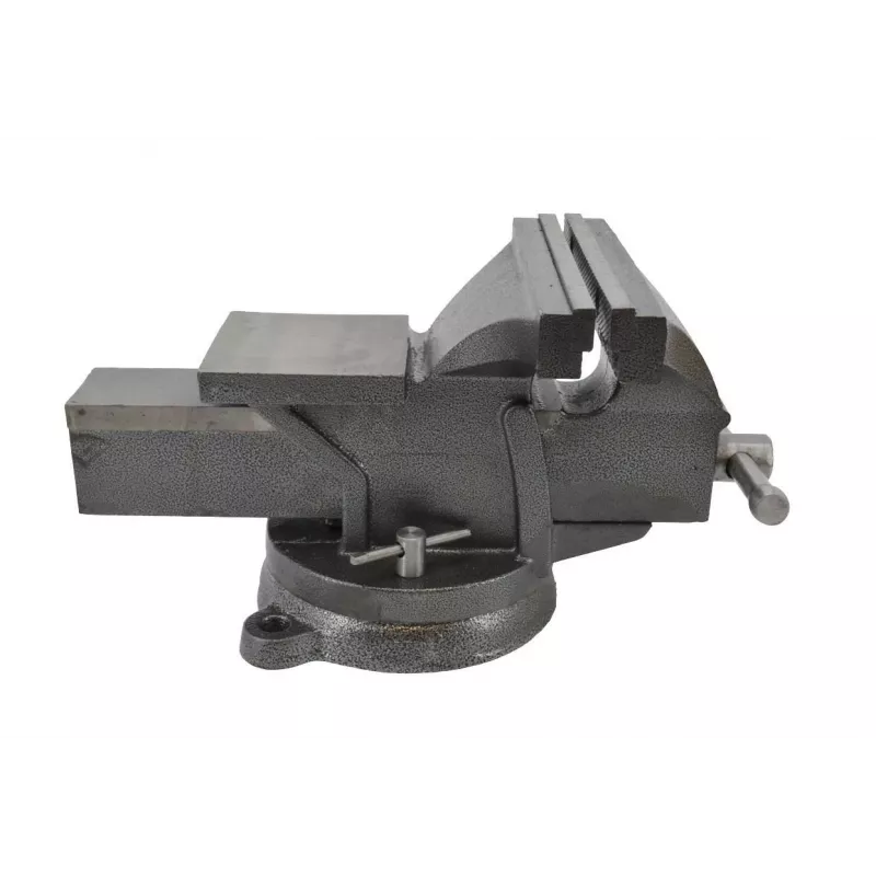 AWTOOLS AW24207 Imadło ślusarskie obrotowe 100mm żeliwne z kowadłem