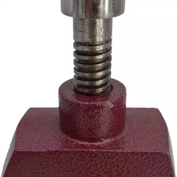 Imadło stołowe AWTOOLS AW24307, szerokość szczęk 100 mm, żeliwna podstawa stała z kowadełkiem