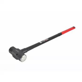 Młotek ślusarski AWTOOLS AW32281BL z uchwytem z włókna szklanego, 1000 g, z prostym dziobem, DIN 1041, niebiesko-czarny