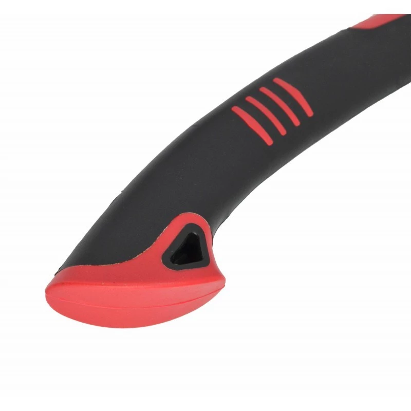 AWTOOLS AW33035BL Uniwersalny topór 600g, głowica ze stali wysokowęglowej, uchwyt z włókna szklanego, 360mm, niebieski/czarny