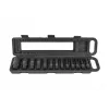 Zestaw nasadek AWTOOLS AW38690BL, 172 elementy, chromowo-wanadowy, z grzechotkami 1/4 inch, 3/8 inch, 1/2 inch, 72 zęby, E-Torx, bity i walizka formowana