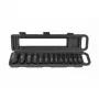 Zestaw nasadek AWTOOLS AW38690BL, 172 elementy, chromowo-wanadowy, z grzechotkami 1/4 inch, 3/8 inch, 1/2 inch, 72 zęby, E-Torx, bity i walizka formowana