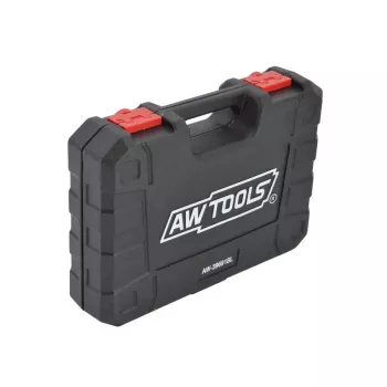 AWTOOLS AW38691BL 171-elementowy zestaw kluczy nasadowych z grzechotkami 1/4 cala, 3/8 cala, 1/2 cala, przedłużkami, bitami i walizką formowaną