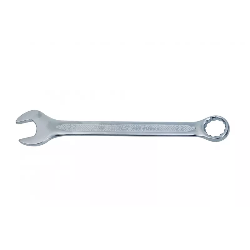 AWTOOLS AW40046 46 mm Klucz oczkowo-płaski, stal chromowo-wanadowa, 12-punktowy, DIN 3113