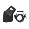 AWTOOLS AW50507BL Auto-Darkening Welding Helmet z ogniwem słonecznym i baterią litową, odcień 9-13, pole widzenia 92x42 mm