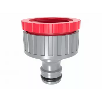 AWTOOLS AW61013 60-częściowy zestaw złączek do węża ogrodowego z szybkozłączkami, adapterami do kranu, dyszą natryskową i częściami naprawczymi – 1/2 cala i 3/4 cala