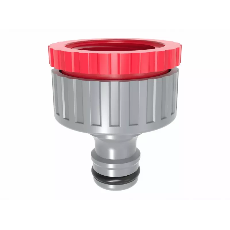 AWTOOLS AW61013 60-częściowy zestaw złączek do węża ogrodowego z szybkozłączkami, adapterami do kranu, dyszą natryskową i częściami naprawczymi – 1/2 cala i 3/4 cala