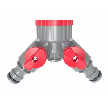 AWTOOLS AW61019 40-częściowy zestaw szybkozłączy do węża ogrodowego, adaptery 1/2 cala i 3/4 cala, ABS, zielony/czarny